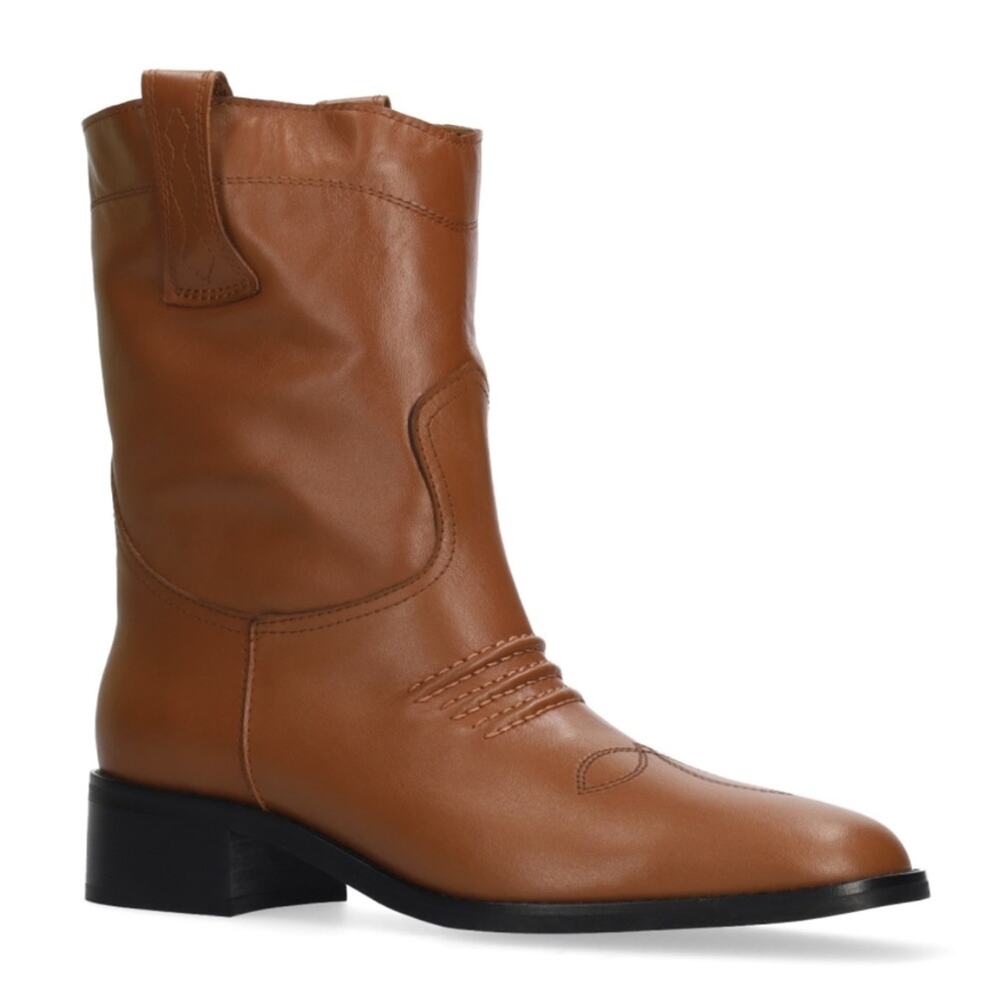 Bibi Lou Briana Ankle Brown Boots – Sz EU40/US10-10.5